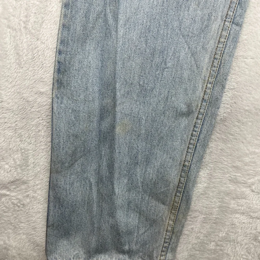 VTG Levi's 505 Regular Fit Straight Leg Jeans Men's Blue Denim Zip Fly - 35X34.5